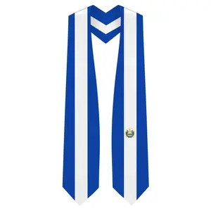 El Salvador Graduation Stole - El Salvadorian Flag Sash