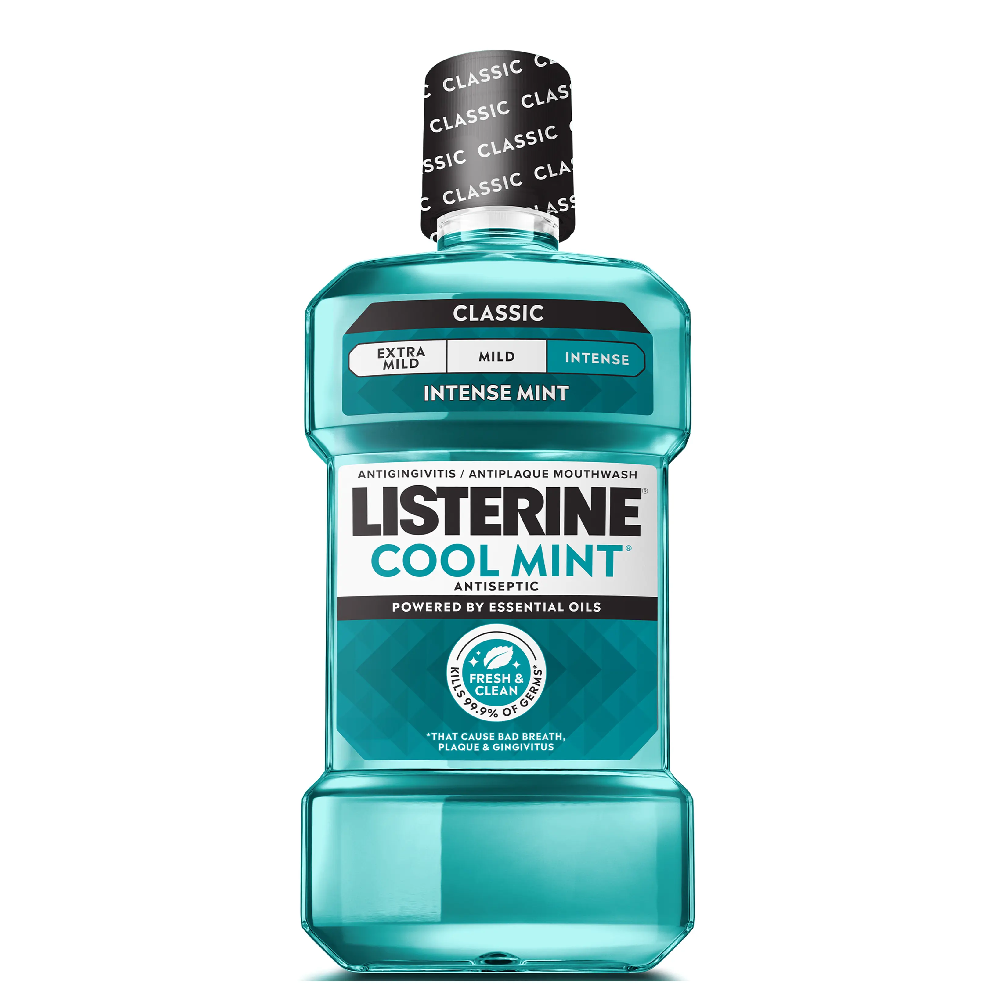 Listerine Cool Mint Antiseptic Mouthwash for Bad Breath & Plaque 1L Oral Daily Listerine Cool Mint Antiseptic Mouthwash for Bad Breath & Plaque 1L Oral Daily