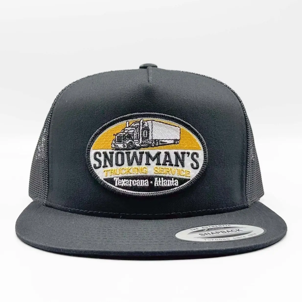 Snowman's Trucking Smokey and The Bandit Trucker Hat and Adjustable Fit for Men and Women