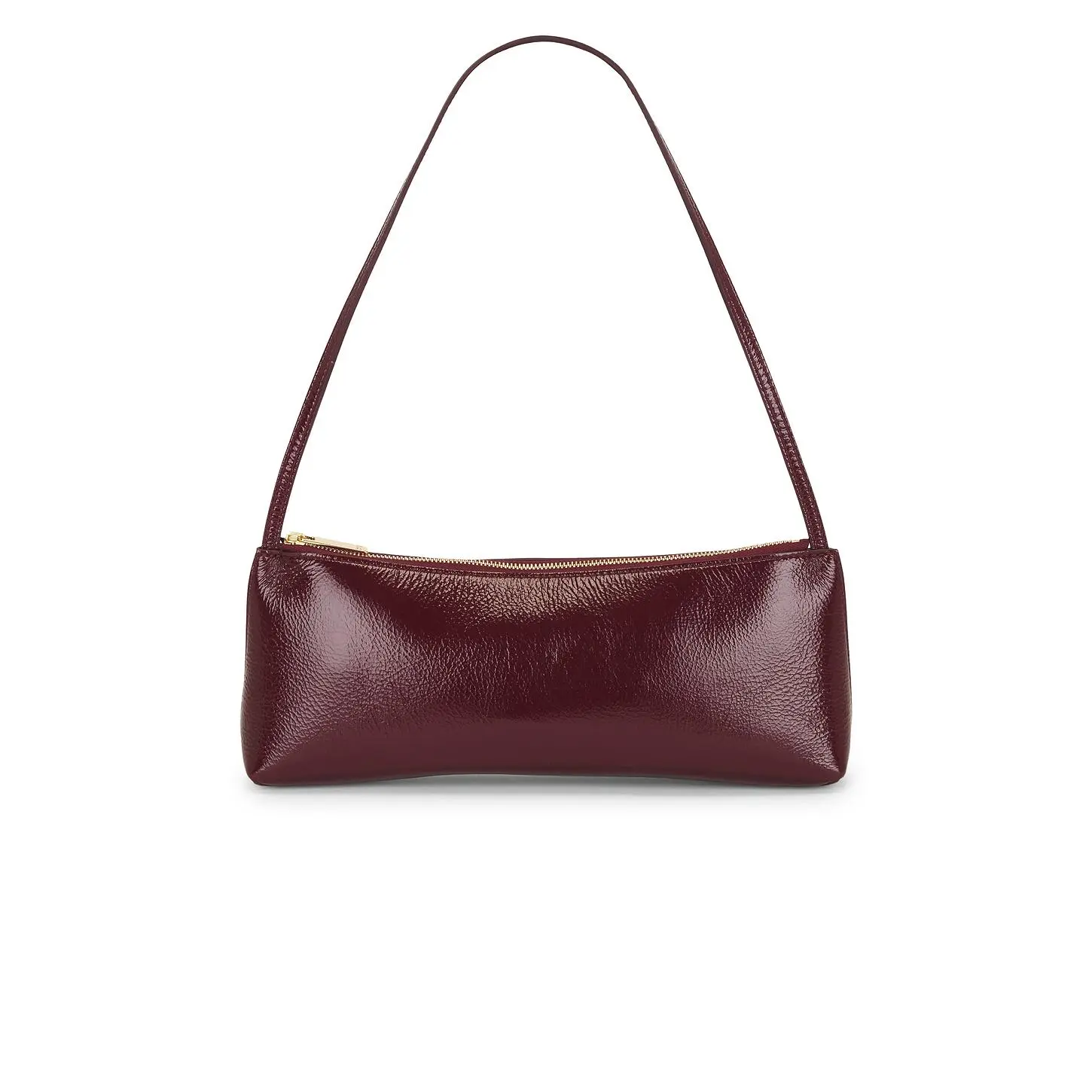 Mansur Gavriel Gaia Baguette Bag in Claret