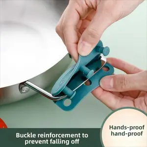 Heat Resistant Silicone Handle Cover Set, Non-Slip Pot Handles & Ladle Grips, Durable High Temperature Protection Kitchen Accessories