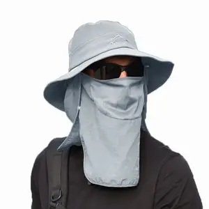 Fisherman hat sun hat summer outdoor quick-drying sun hat fishing breathable sun hat face hat shiesty mask