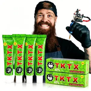 TKTX Tattoo Numbing Cream,40% Very Strong,Relief Cream forTattoos,Waxing,Microneedling,Lecithin External Cream(10g)
