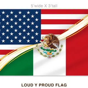 Loud y Proud Flag - Mexican American  Flag
