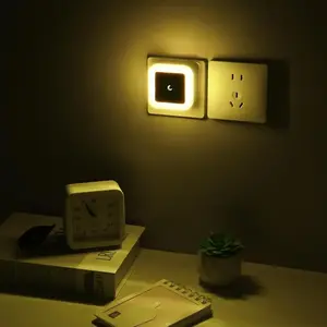 6-Pack Warm White LED Dusk-to-Dawn Sensor Night Lights, Plug-in Wall Electric Lanterns for Camping, Hiking, Kids Room, Led Lights