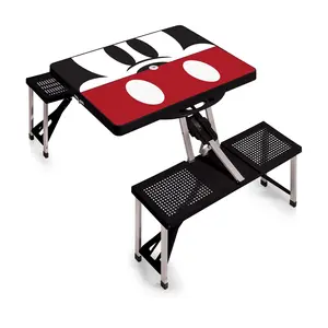 Mickey Mouse Portable and Folding Picnic Tableith Seats