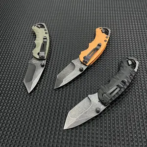 Compact Tactical Pocket Recon Knife, suitable for outdoor survival, camping, hunting, rescue, and daily carry