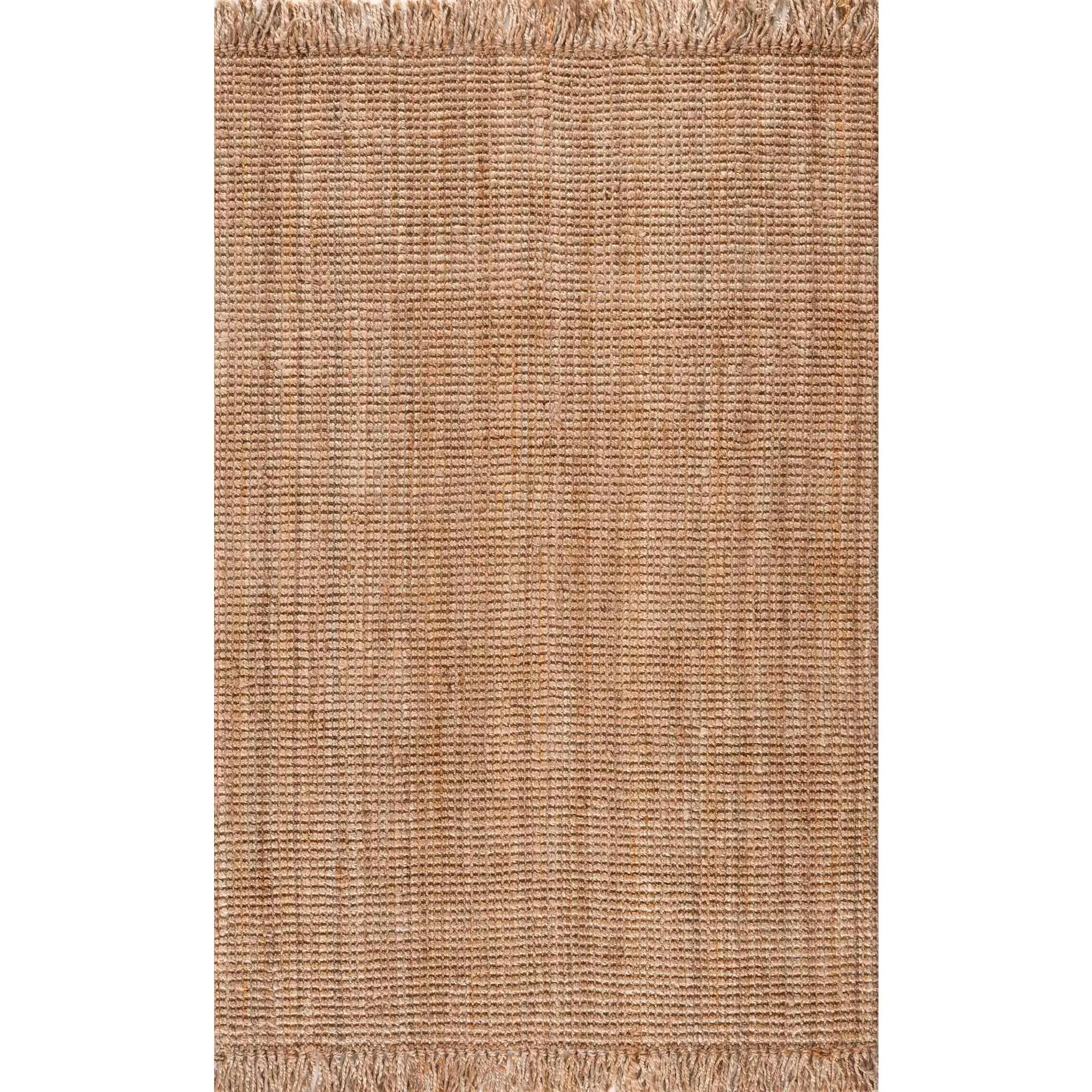 Senneterre Natural Jute Rug - Home Decor, Cottage Cozy Decorative All Natural Rug for Living Room, Home Decor Rug, Cottage Area Rug