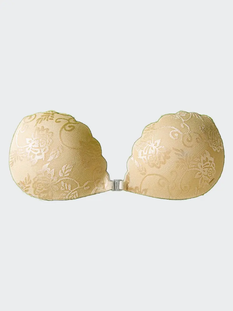 chinese dress ladies Low Back Wireless Lifting Lace Bra, U-Shaped Low Back Bra for Backless Dress,  Low Back Triangle Cup Bra (Small, Bean Paste) at Amazon Women's Clothing  store