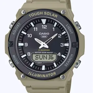 aq-s820w-5a new Casio tough solar illuminator water resistant men' s latest style watch