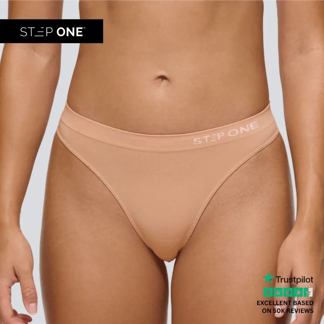 Women's SmoothFit Thong - Pink Beige