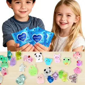 Glow-in-the-Dark Mini Animal Resin Figurines - Surprise Blind Bags, Resin Statue, Terrariums Decor, Unique Party Favors, Dollhouse DIY Crafts, Mini Gifts