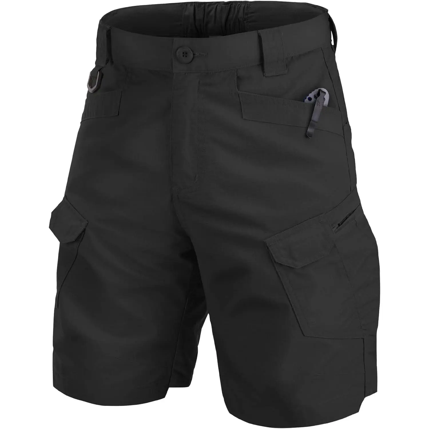 Jessie Kidden Men's Tactical Stretch Cargo Shorts, Hook-and-Loop, Wear-Resistant Rip-Stop Fabric for Work, Hiking