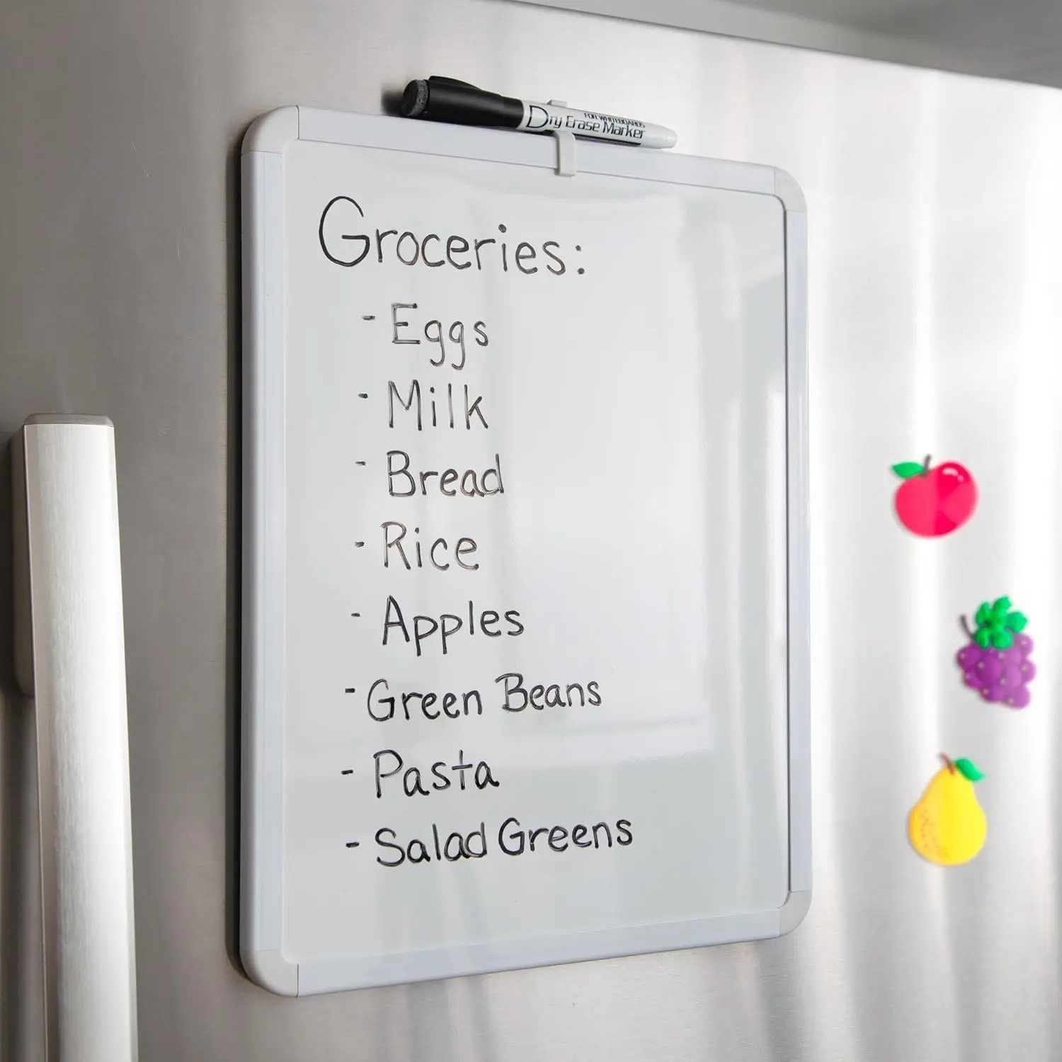 Small Dry Erase Board, 14.1" x 11" whiteboard Small White Board, Mini Whiteboard,  White Board for Fridge,A Dry Erase Marker Included