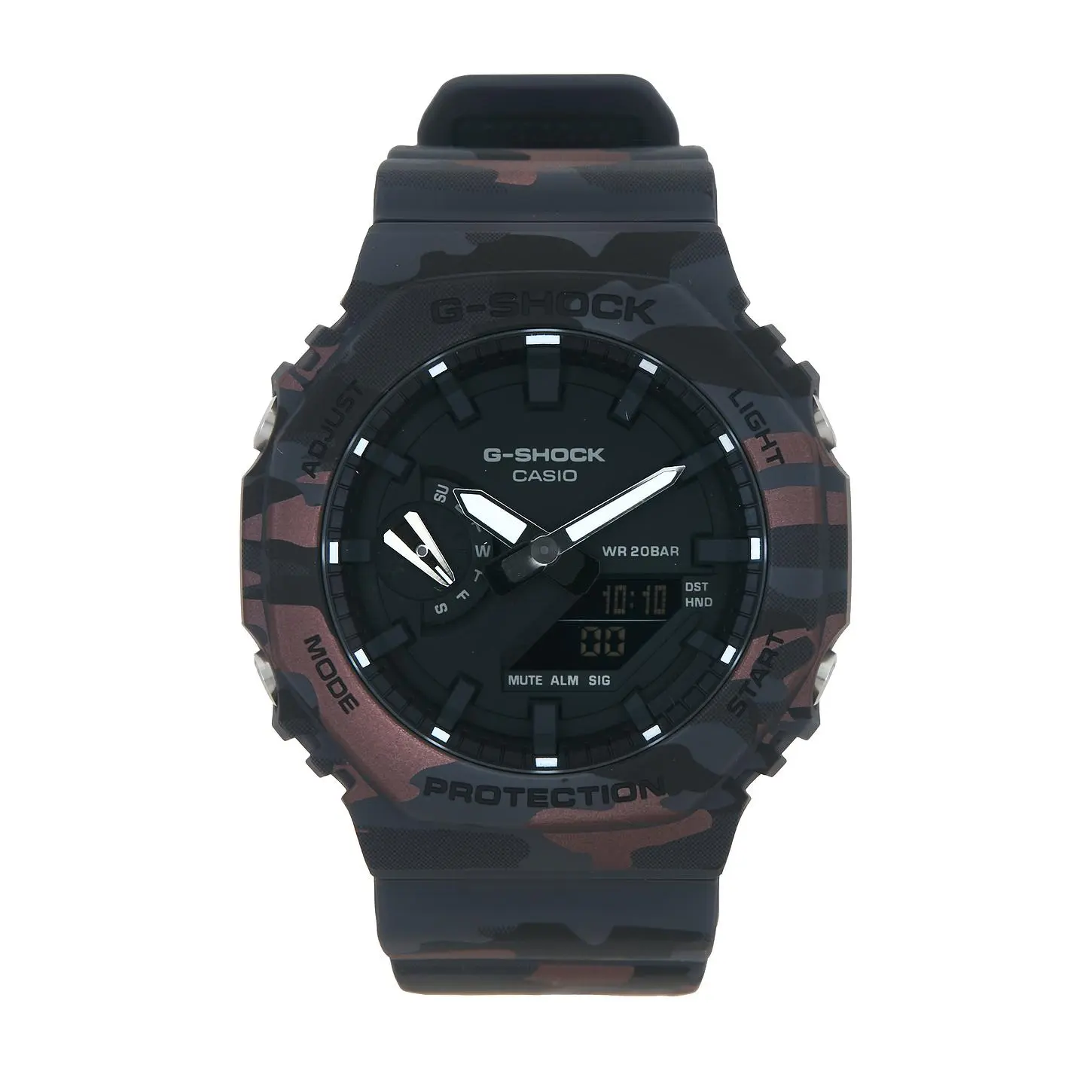 G-Shock GA2100 Camo Series Watch in Camo Grey