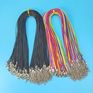 Fashion necklaces with lobster clasps, highly durable and suitable for both men and women to use as DIY items. Perfect for daily and festive wear.