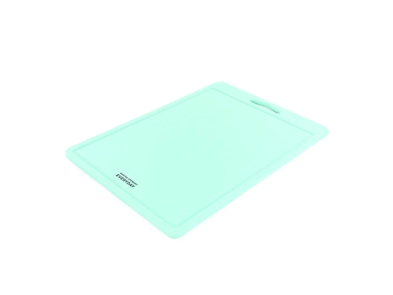 Martha Stewart Everyday 18x13 Inch Plastic Cutting Board in Blue