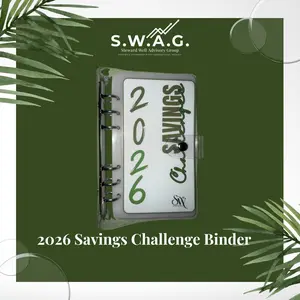 2026 Savings Challenge Binder