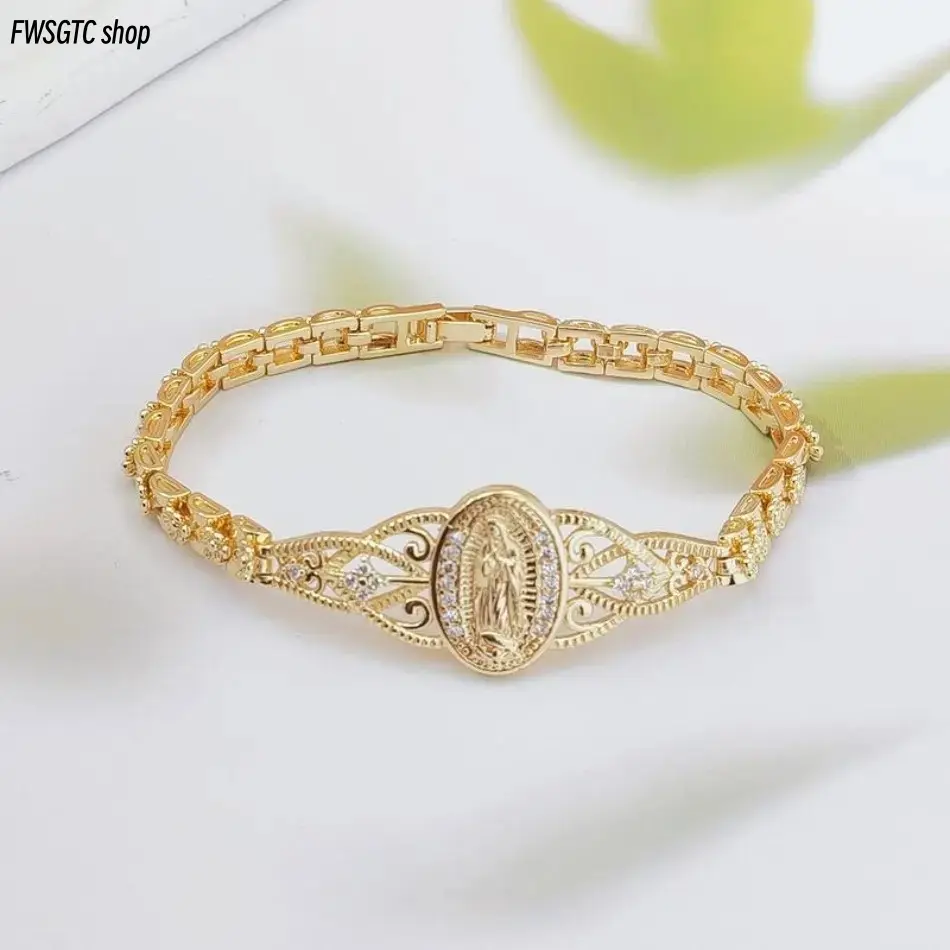 2026 upgraded 14K gold-plated hypoallergenic bracelet. Non-tarnish and stylish, it’s a perfect jewelry gift for women. Great for Black Friday & Thanksgiving shopping with summer vibes.
