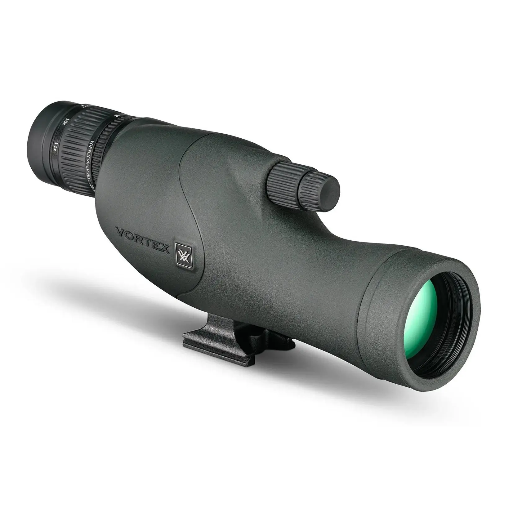 Vortex Viper HD 11-33x50 Straight Spotting Scope for Hunters, XR Plus Coated HD Optics, Argon Gas Purged Waterproof Body with Rubber Armor (VPR-50S), Vortex Optics, Cut Chromatic Aberration, Edge-To-Edge Sharpness, Exceptional Resolution, Armortek