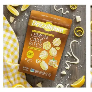 Mini Rice Cakes Drizzled Deliciousness with Chia Quinoa & Flax