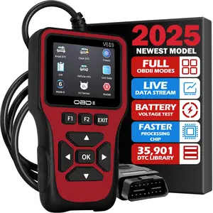 OBD2 Scanner Diagnostic Tool, Check Engine Code Reader OBD2 Scanner with Reset, Mode 6, Mode 8 & I/M Readiness, Auto Check Engine Light Car Diagnostic Scan Tool for All OBDII Car Since 1996