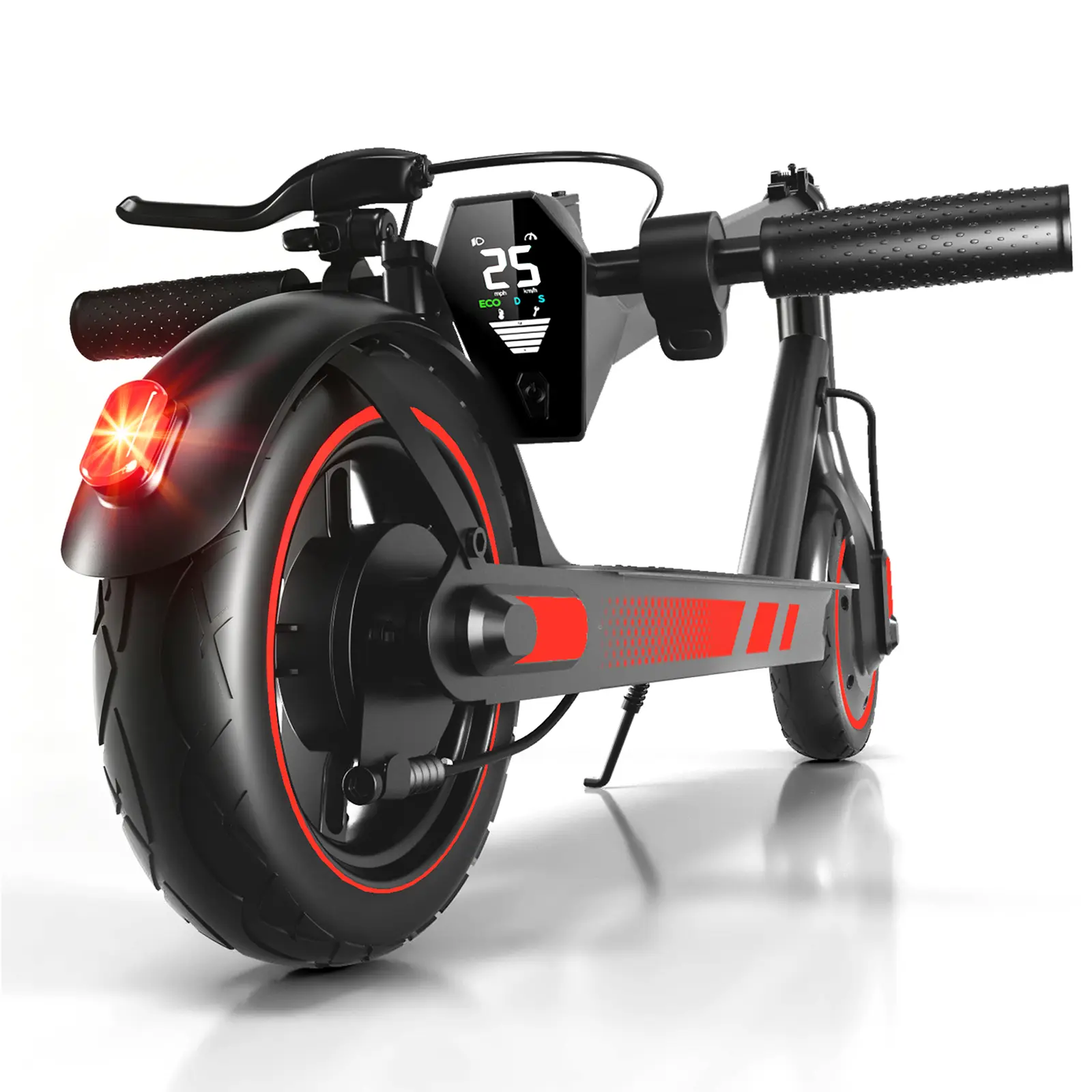 Electric Scooter with 500W Motor, Commuter Style for Ages 6+, 36V 10.5Ah Battery, 35KM Range, 150KG Load, 10-Inch Solid Tire, App-Controlled, 6 Years Above, Foldable, Multifunctional, Commuting, Smart Display, Dual Brake Safety, Unisex, Adjustable, Load C