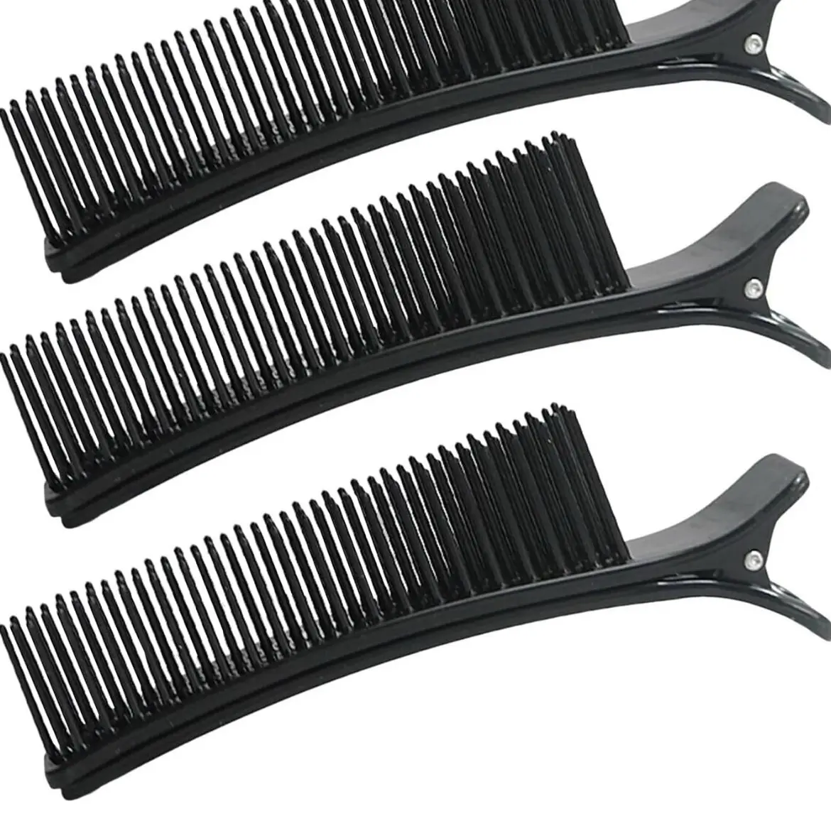 Grip Clip - Black Hair Accessory with Straight Design and Secure Clasp