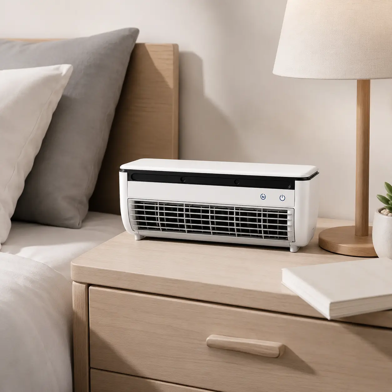 【Not an air conditioner】Portable Ice Mist Rechargeable Cooling Fan | Can be used standing or wall-mounted | Strong wind and humidifying function, comes with a remote control, suitable for kitchen, outdoor, and RV use | 6000mAh high-performance battery