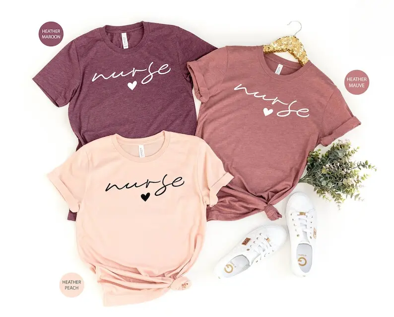 Nurse Shirt, CUSTOM Nurse Shirt, Gift for Nurse, Nurse Shirt Gifts, Nursing Grad Gift, Personalized Gifts, Nursing Shirts, Nursing School