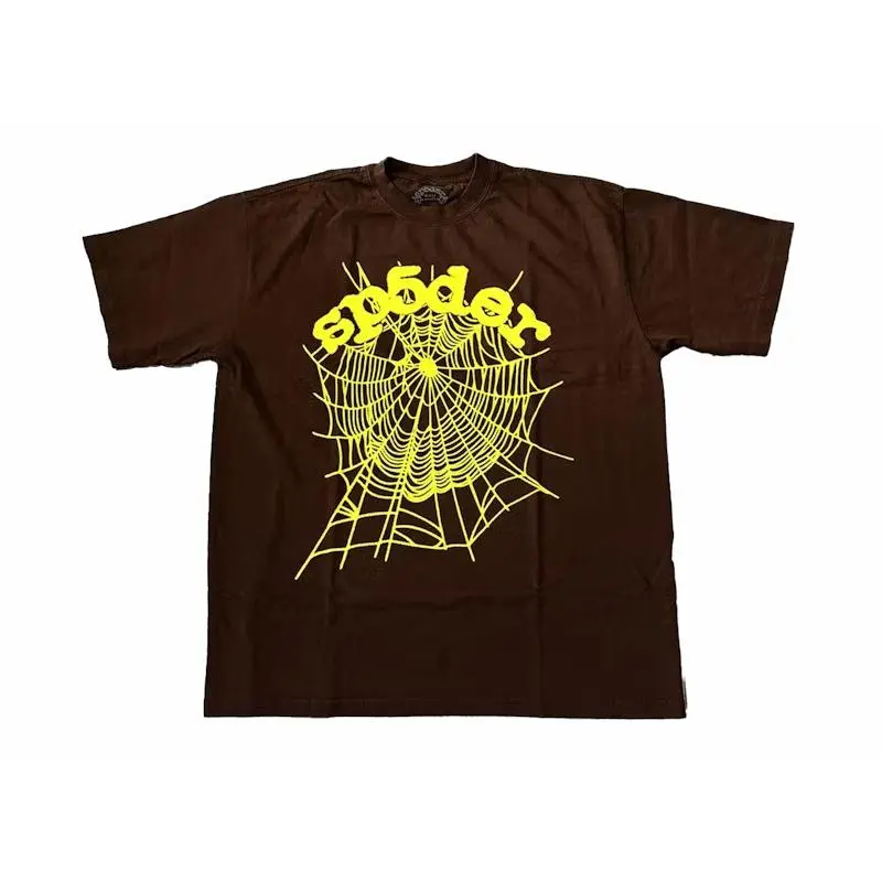 Sp5der OG Web Tee Brown (unisex) by StockX