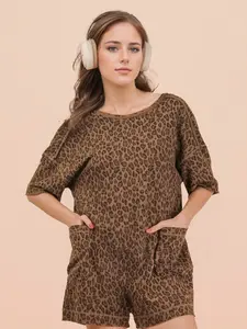 CHEETAH ROMPER