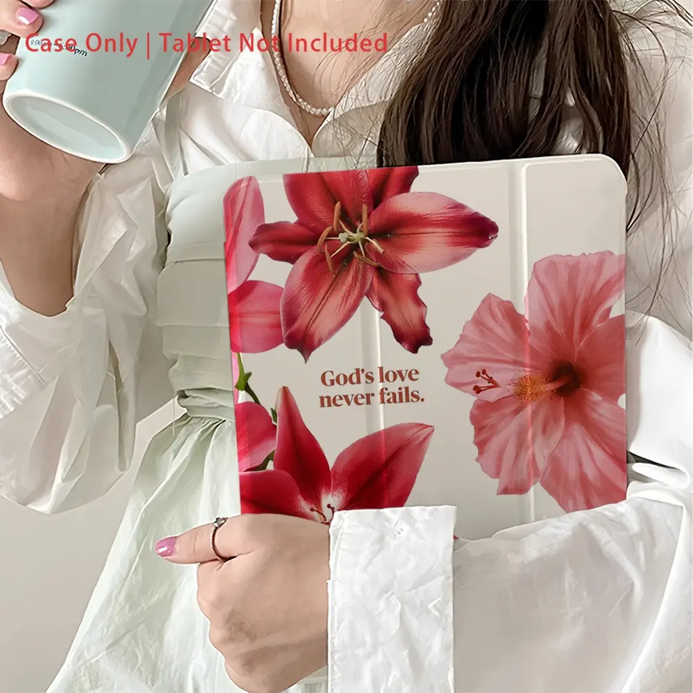 A Foldable Tablet Case compatible with iPad Air (M3)/ iPad 11"(A16)/10.9/10.2/ Air 5th Gen/Pro11/10th/9.7/Air 2/iPad (7th Gen)/ iPad (8th Gen)/iPad Air 4/5/iPad Pro 11/iPad 10th 10.9-inch 2022 Smart Case/iPad Air 13(M3 2025)/iPad Air 11(M3 2025)/iPad 11