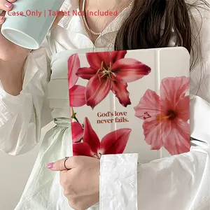 A Foldable Tablet Case compatible with iPad Air (M3)/ iPad 11"(A16)/10.9/10.2/ Air 5th Gen/Pro11/10th/9.7/Air 2/iPad (7th Gen)/ iPad (8th Gen)/iPad Air 4/5/iPad Pro 11/iPad 10th 10.9-inch 2022 Smart Case/iPad Air 13(M3 2025)/iPad Air 11(M3 2025)/iPad 11