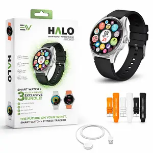 Electronic World Sensor Smart Watch - Magnetic Wearable Wristwatch with Touchscreen, Bluetooth Calling, Charging, Multi-Sports 100+ Modes, Heart Rate/Blood Oxygen/Sleep Tracking, IP68 Water-Resistant All-in-1 Health Companion for Android & iOS