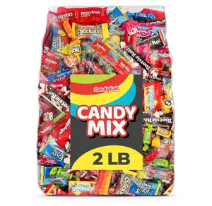 Candylish Candy Mix Variety Pack Bulk Assorted Individually Wrapped Big Bag of Candy for Piñata Stuffers, Goodie Bags, Birthday Parties, Kids’ Treats & Party Favors 2 lbs