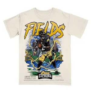 PE Justin Fields V2 Planet Euphoria .Vintage Style 90s RetroStreetwear Tee T Shirt
