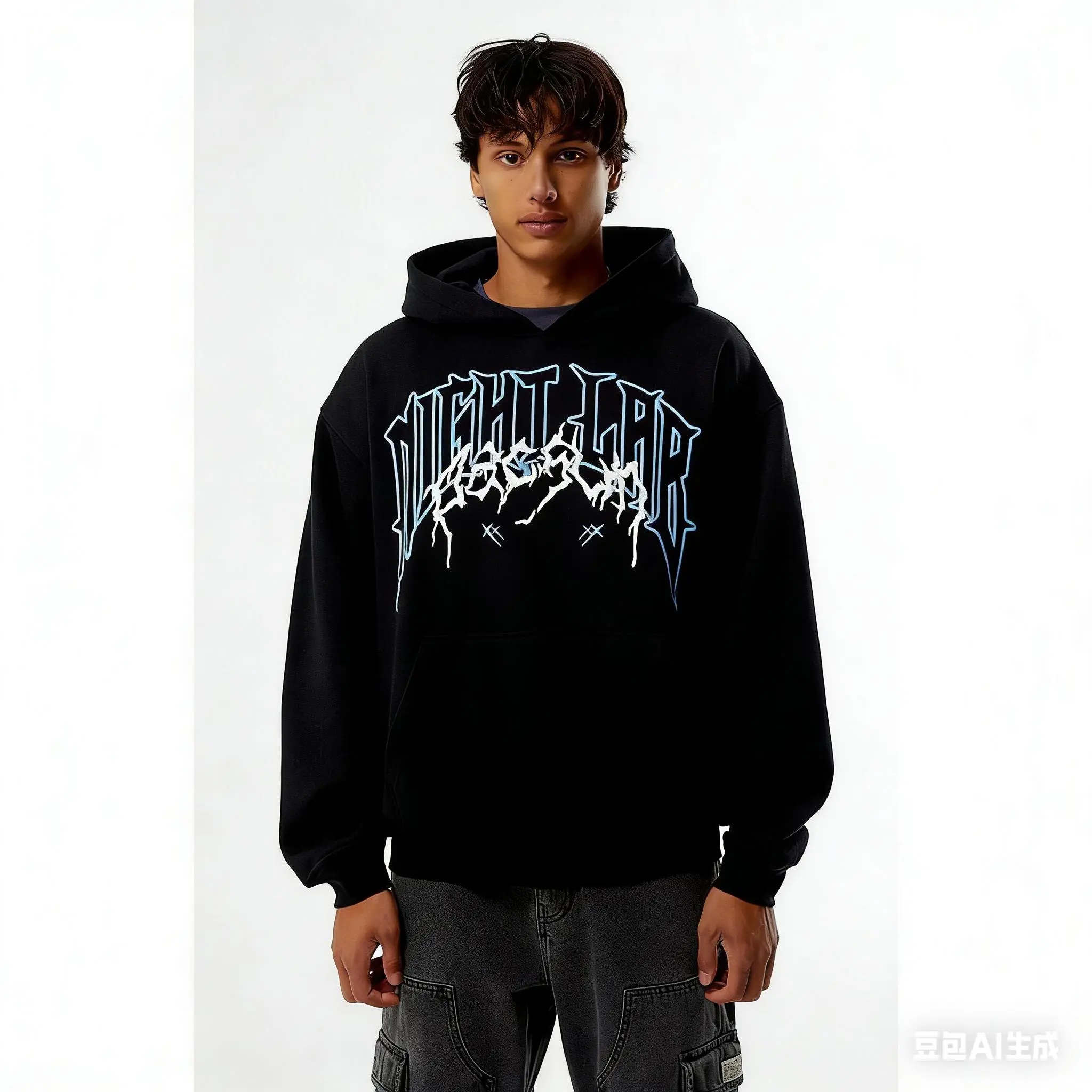 Nightlab Men's Full   cape let bee polo bundle eugene outfit emo clothes affliction  deku  outfits good graphic tees quarter zip city boy hoodie
