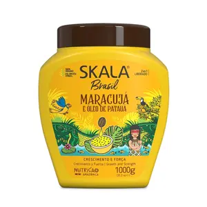 2 in 1 Skala Hair Treatment Conditioning Cream Passion Fruit + Patua Oil for Curly Dry Weak Hair Mask Conditioner Comfort Cleanser  Haircare Shampoo Olive Comfort Comfort