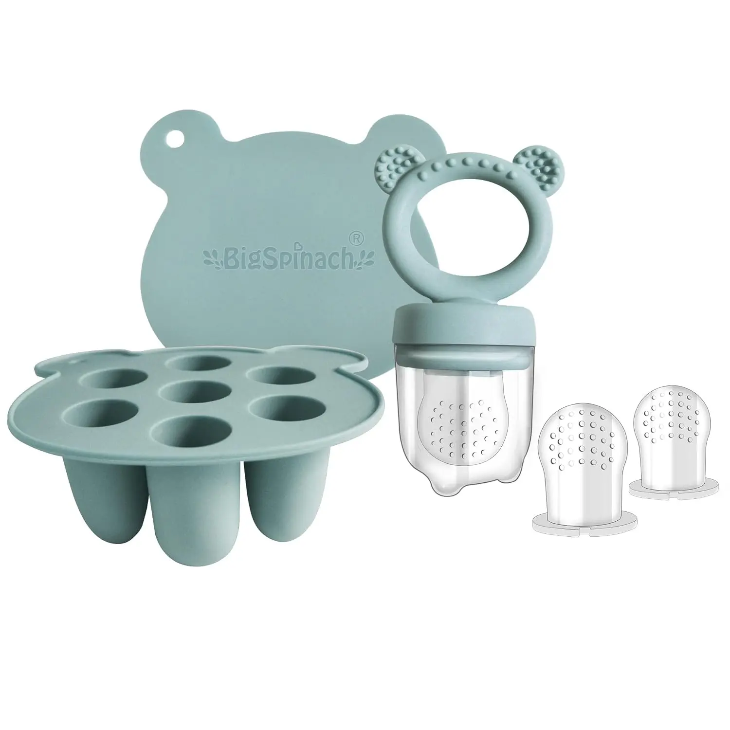 Frozen Breastmilk Teether & Baby Food Feeder Tray - Teething and Feeding