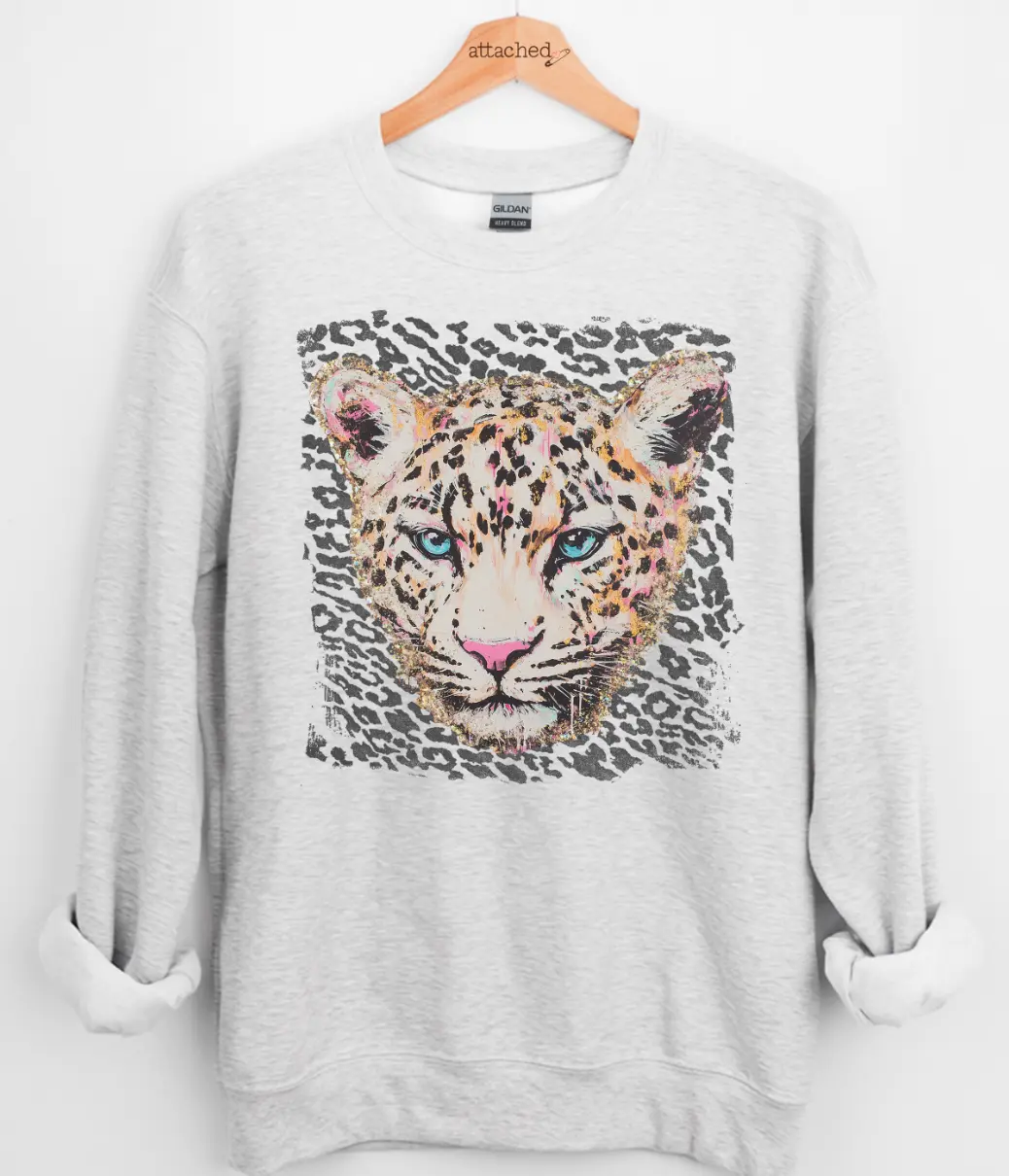 Leopard On Leopard Graphic Top Leopard On Leopard Graphic Top