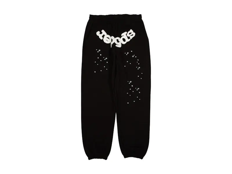 Sp5der Men's OG Web Sweatpant Black, from StockX