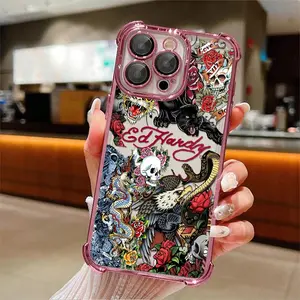 This is a tattoo-style black panther snake skull rose phone case, compatible with Apple iPhone 17, Pro Max, 16, 15, 14 Plus, 11, 12, 13 Pro Max, Xs Max, and XS Max. It features a retro, stylish, and unique design, and is exquisitely beautiful. Perfect as,