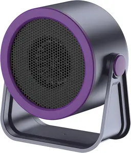 【Plug-in style】Mini Portable Electric Heater – Low Noise Desktop Space Heater for Bedroom Office, Fast Heating with Overheat & Tip-Over Protection, Warm Indoor Winter Gift Idea