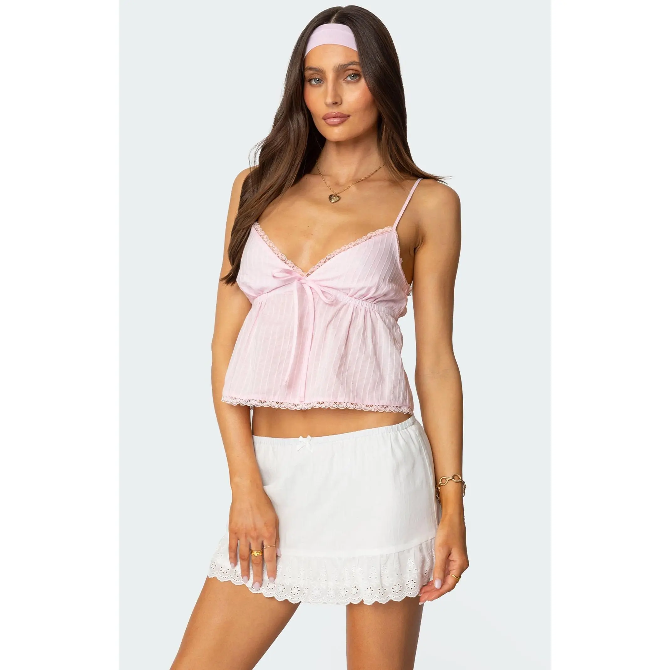 Edikted Women's Tillie Babydoll Tank Top
