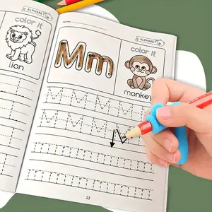 28-Page Abc Alphabet Tracing Workbook for Kids, A-Z Letter Practice, Fun Early Writing Book with Drawing Pages, Great Gift Idea!