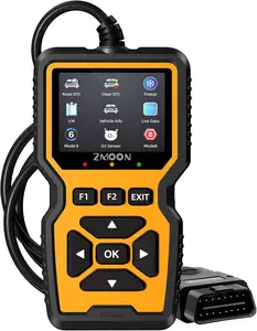 ZMOON ZM201 Professional OBD2 Scanner Diagnostic Tool, Enhanced Vehicle Code Reader with Reset Function for OBDII/EOBD Cars Since 1996