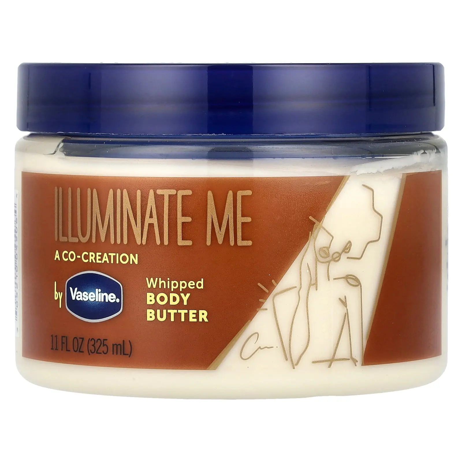 Vaseline Illuminate Me, Whipped Body Butter, 11 fl oz (325 ml) Vaseline Illuminate Me, Whipped Body Butter, 11 fl oz (325 ml)