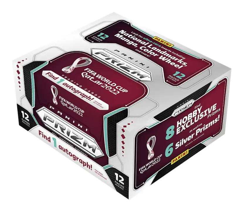 2022 Panini Prizm World Cup Soccer Hobby Box 2022 Panini Prizm World Cup Soccer Hobby Box