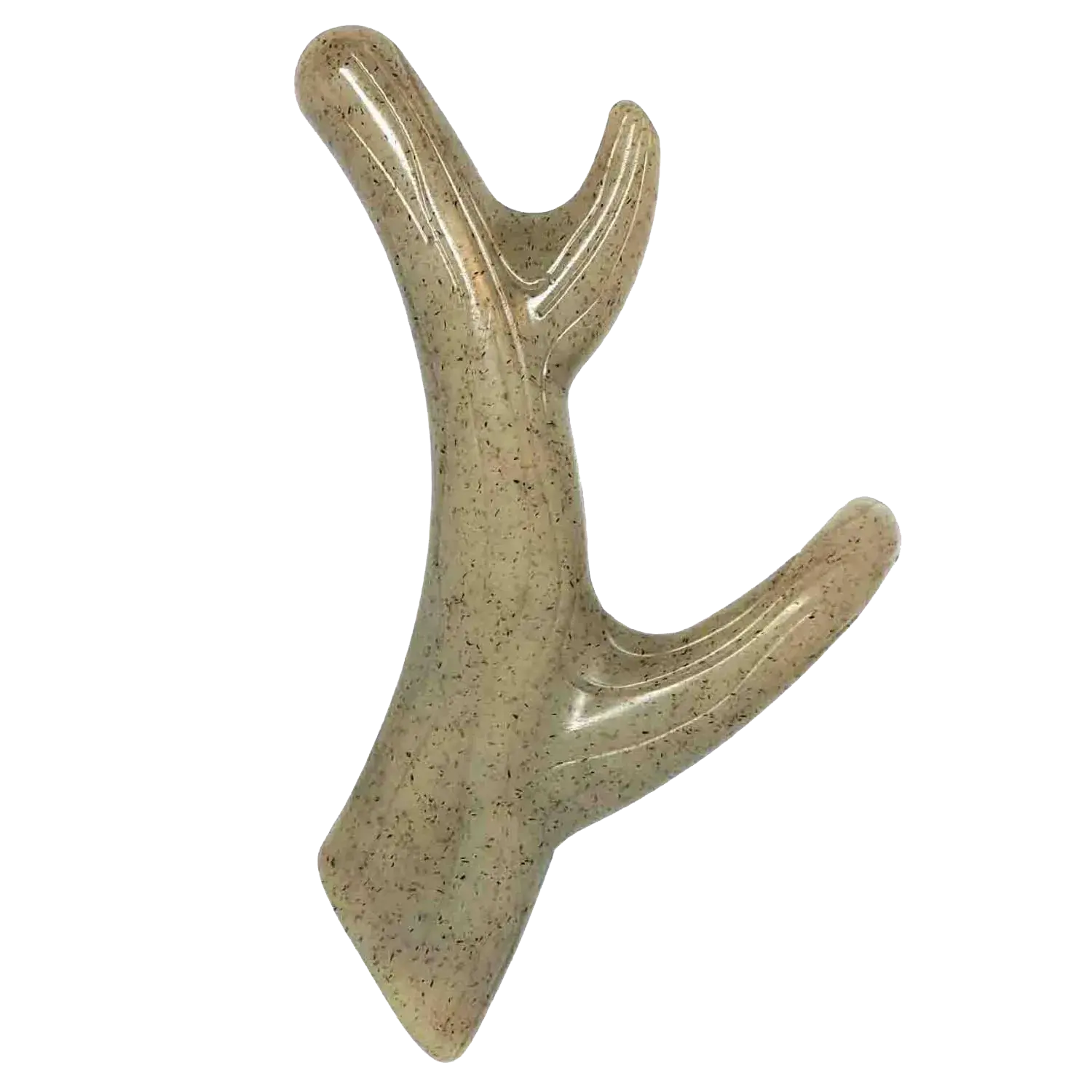 Ever Antler Nylon Chew Bone | Elk Antler Shaped Dog Toy for Aggressive Chewers | SodaPup